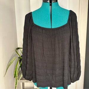 Sanctuary Black Women's Blouse